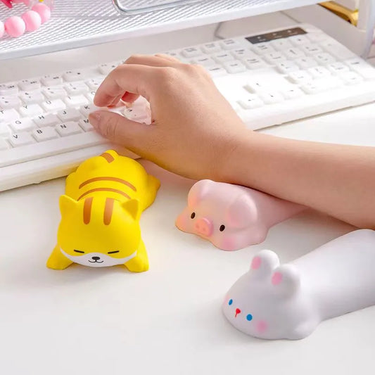 Cute Animal Wrist Rest Pad for Keyboard & Mouse